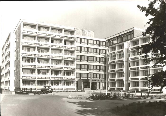 Binz Ruegen FDGB Urlauberwohnheim Pomorze