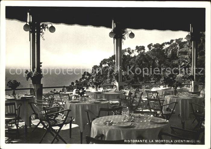 Ventimiglia Liguria Ristorante la Mortola