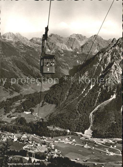 Mittelberg Kleinwalsertal Walmendingerhorn Bahn Hammerspitze Schafalpkoepfe