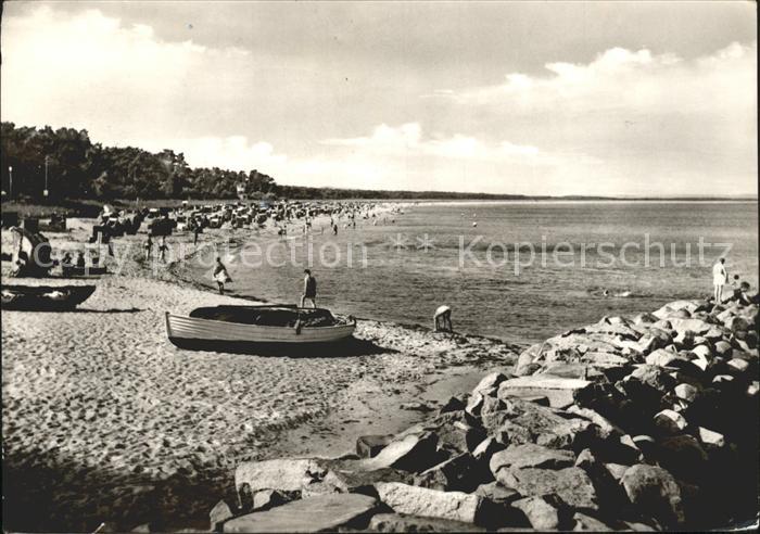 Ruegen Thiessow Badestrand