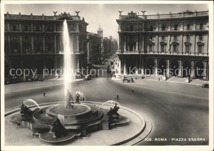 Roma Rom Piazza Esedra