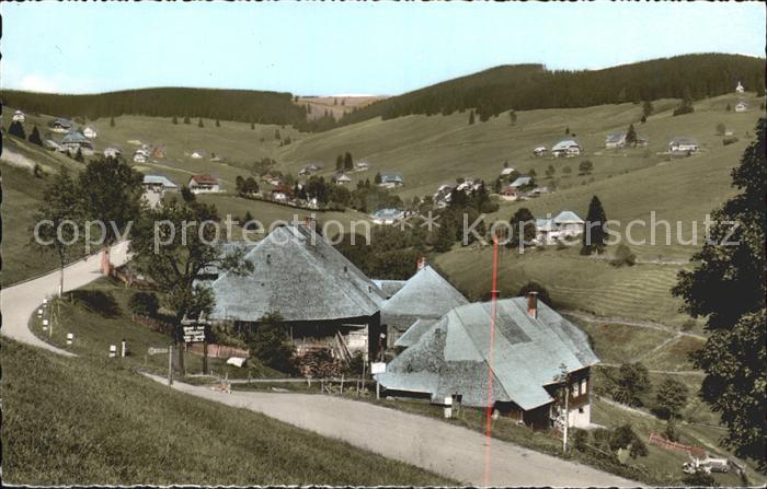 Todtnauberg Schwarzwald BW Ortsansicht