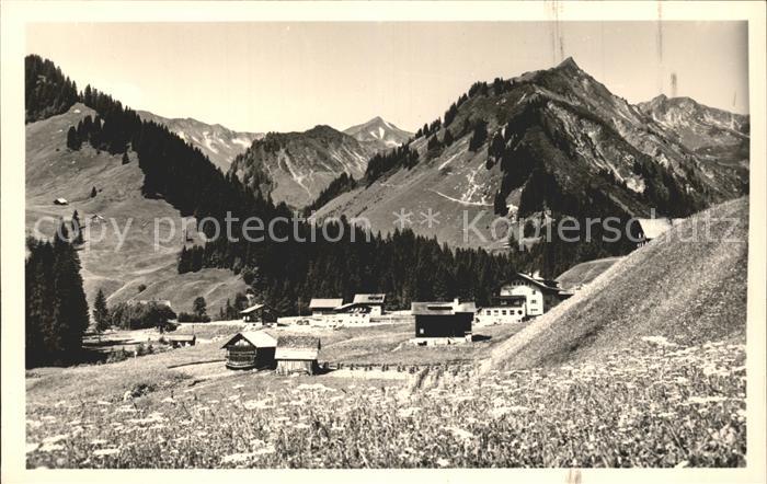Baad Mittelberg Kleinwalsertal Panorama