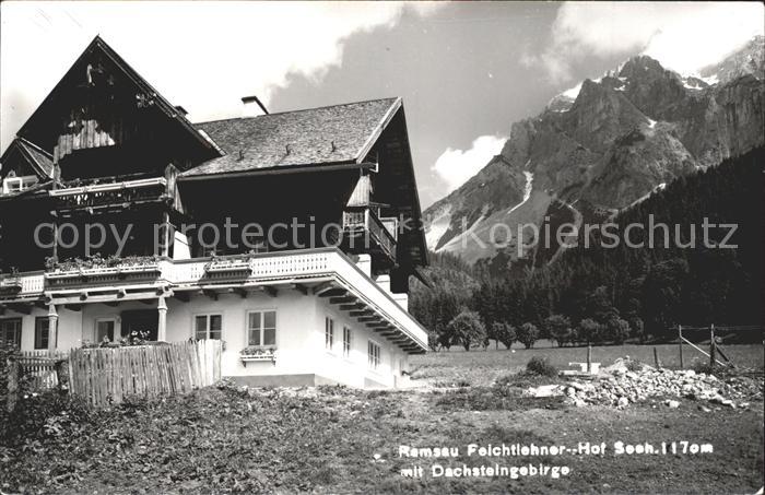 Ramsau Dachstein Steiermark Feichtlehner Hof