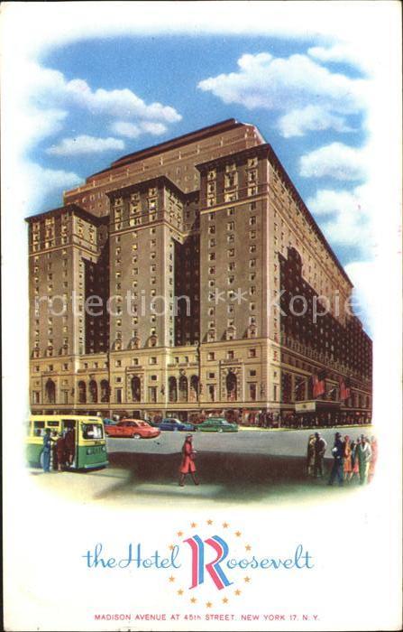 New York City Hotel Roosevelt