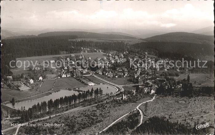 Hahnenklee-Bockswiese Harz Fliegeraufnahme