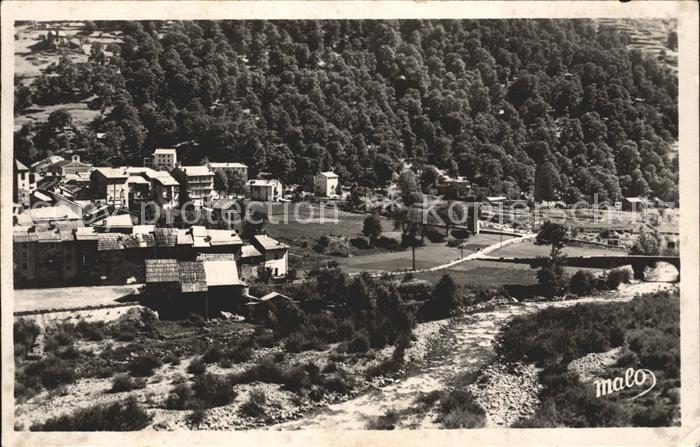 Isola Alpes-Maritimes Vue generale et la Chataigneraie