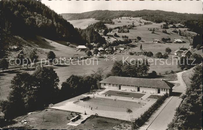 Todtmoos Schwarzwald BW Panorama Schwimmbad