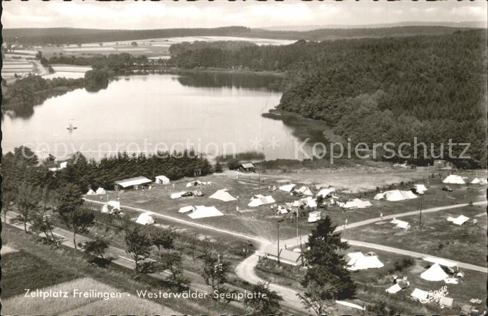 Freilingen Westerwald Zeltplatz Westerwaelder Seenplatte