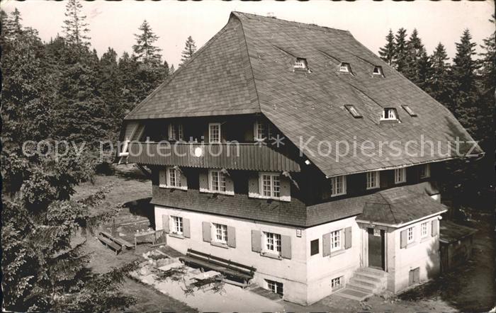 Feldberg Schwarzwald Naturfreundehaus Feldberg am Baldenweger Buck