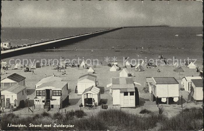 Ijmuiden Strand met Zuiderpier