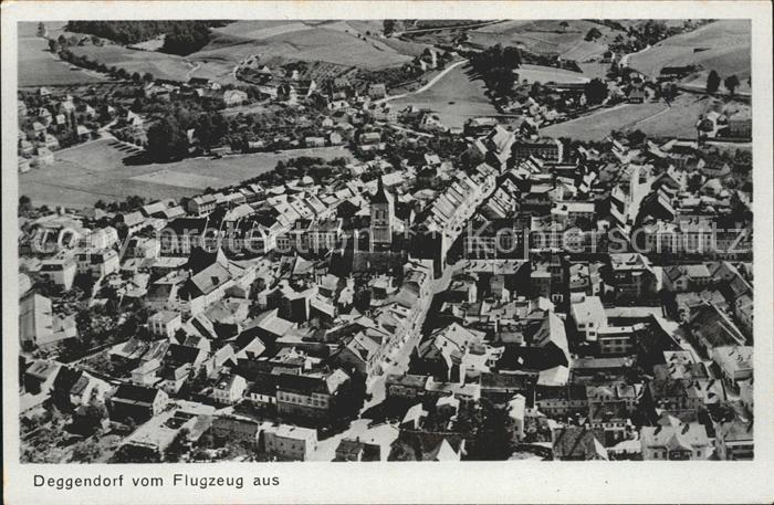 Deggendorf Donau Fliegeraufnahme