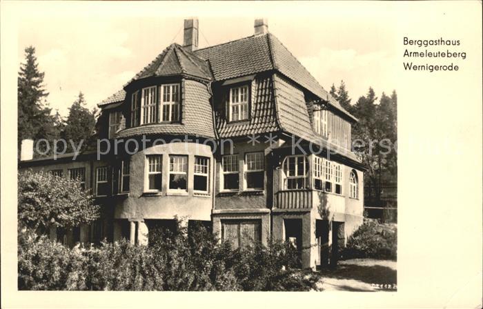 Wernigerode Harz Berggasthaus Armeleuteberg