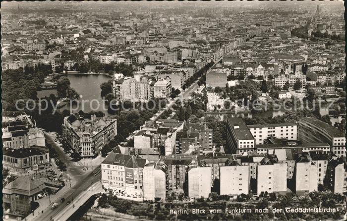 BERLIN CITY Blick vom Funkturm