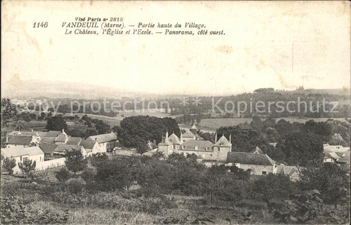 Vandeuil Partie haute du Village