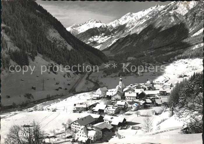 Mittelberg Kleinwalsertal Totalansicht