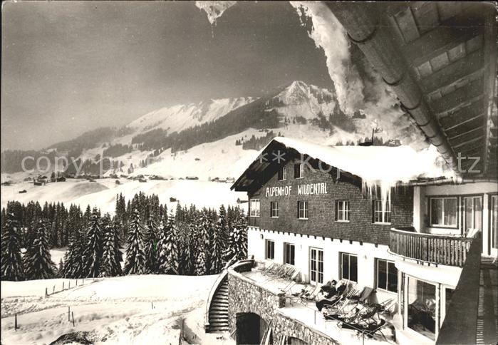 Mittelberg Kleinwalsertal Alpengasthof Wildental