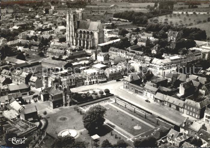 Corbie Vue generale aerienne