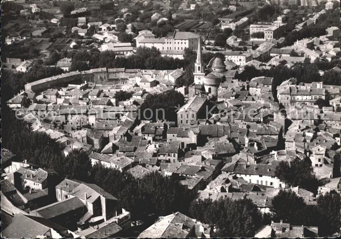 Saint Remy aux Baux Provence Vue generale aerienne