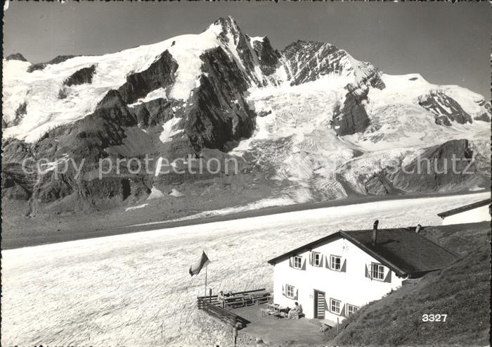 Grossglockner Hoffmannshuette mit Grossglockner