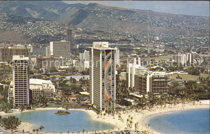 Waikiki Hilton Hawaiian Village Fliegeraufnahme