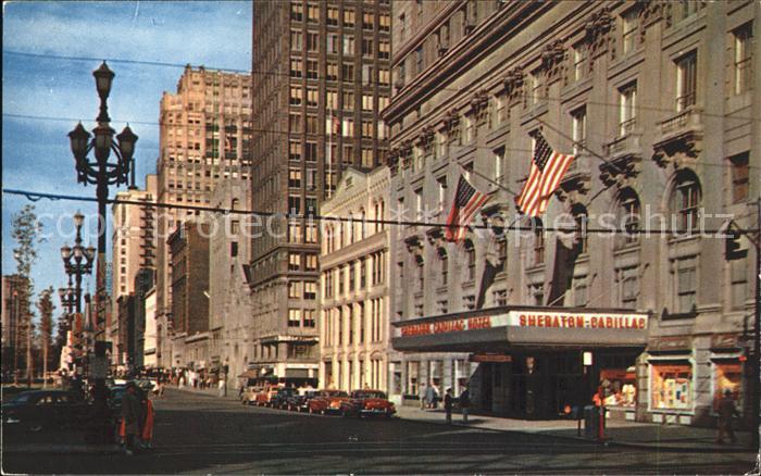 Detroit Michigan Sheraton Cadillac Hotel