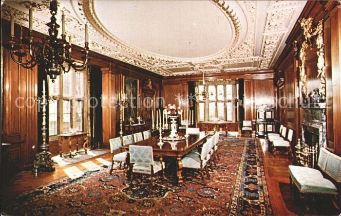 Rochester Michigan Dining Room Meadow Brock Hall on Oakland University Campus