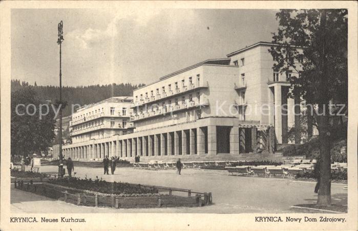 Krynica Morska Ostseebad Ostpreussen Neues Kurhaus