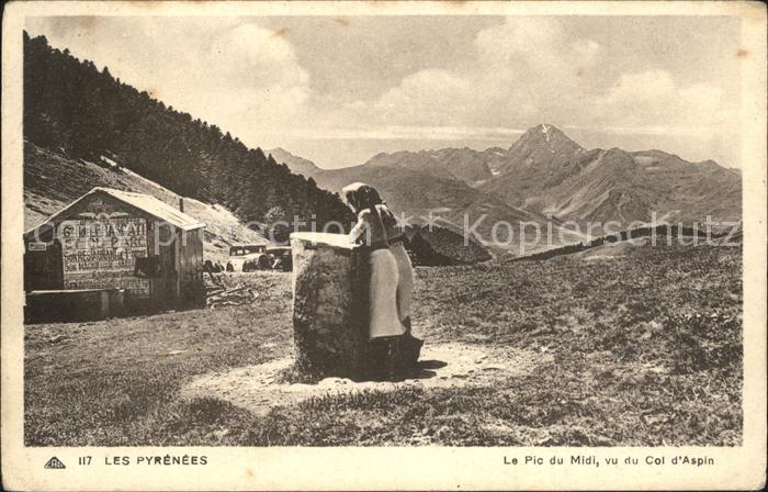 Pyrenees Region Pic du Midi Col d`Aspin