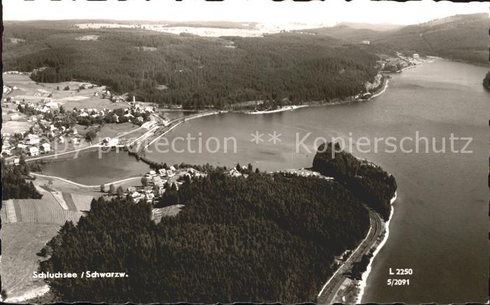 Schluchsee Fliegeraufnahme