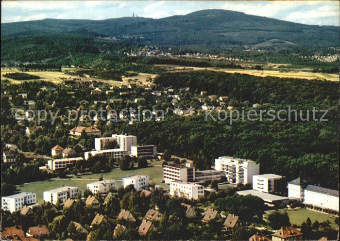 Bad Soden Taunus Fliegeraufnahme mit Kurpark