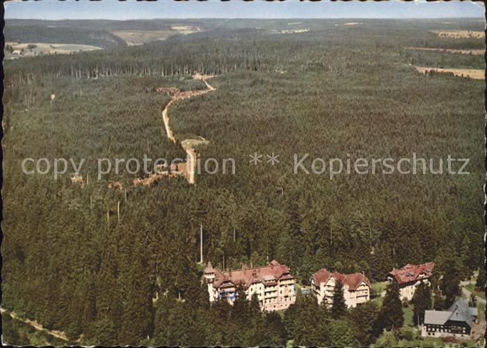 Villingen-Schwenningen Fliegeraufnahme Erholungsheim Tannenhoehe