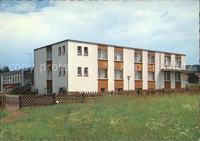 Bad Wildungen Kurklinik Dr. Kienle Sanatorium Waldeck