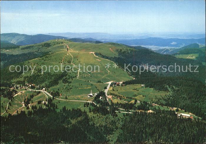 Feldberg Schwarzwald Fliegeraufnahme