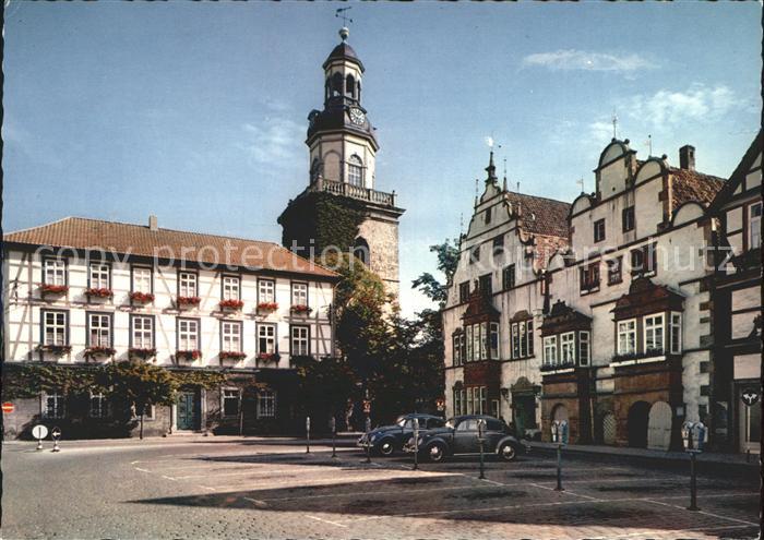Rinteln Weser Niedersachsen Marktplatz