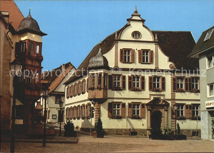 Bad Bergzabern Rathaus Marktplatz