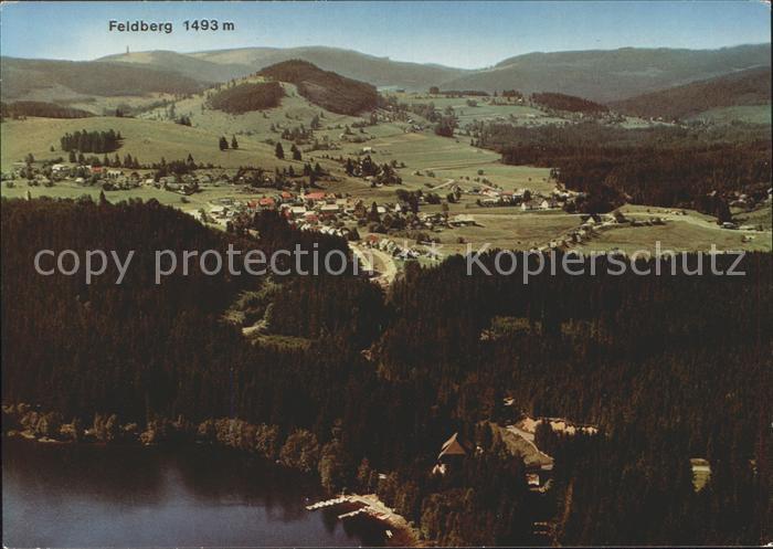Feldberg Schwarzwald Altglashuetten Fliegeraufnahme Windgfaellweiher