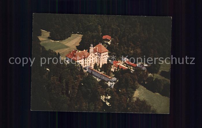 Lenggries Fliegeraufnahme Schloss Hohenburg
