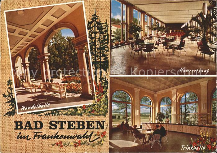 Bad Steben Konzertsaal Trinkhalle Wandelhalle