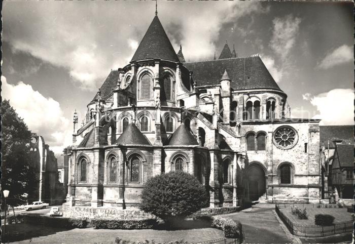 Noyon Oise Abside de la Cathedrale