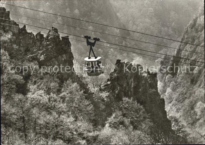 Thale Harz Seilbahn zum Hexentanzplatz