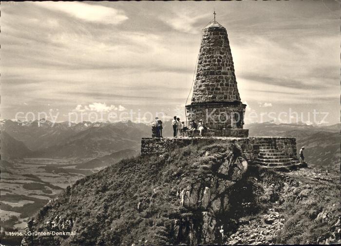 Gruenten 3 er Jaeger Denkmal