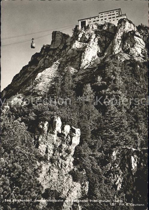 Bad Reichenhall Seilbahn zum Predigerstuhl