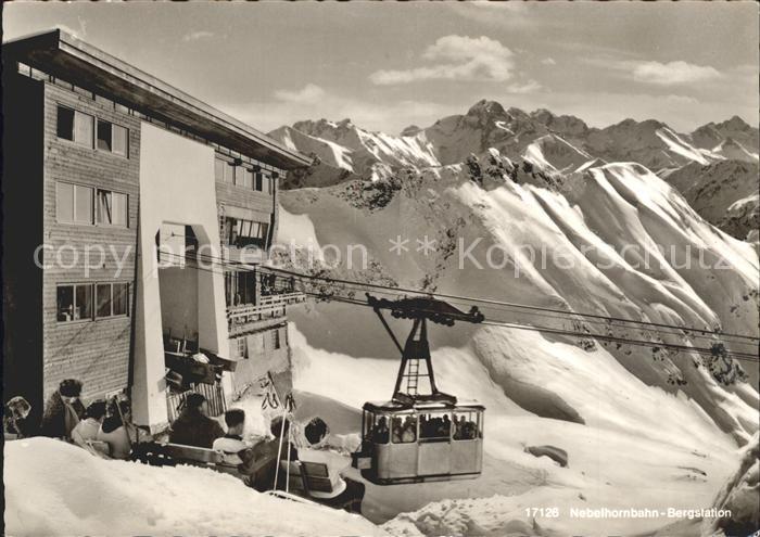 Nebelhornbahn Bergstation Oberstdorf
