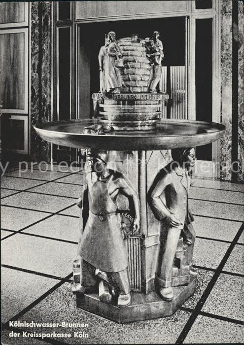 Koeln Rhein Koelnischwasser-Brunnen