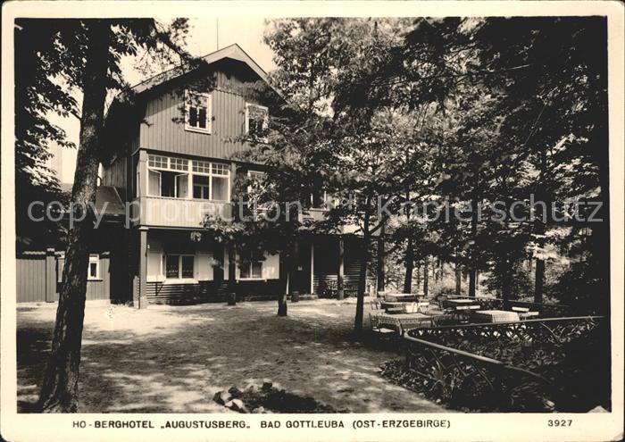Bad Gottleuba-Berggiesshuebel Berghotel Augustusberg