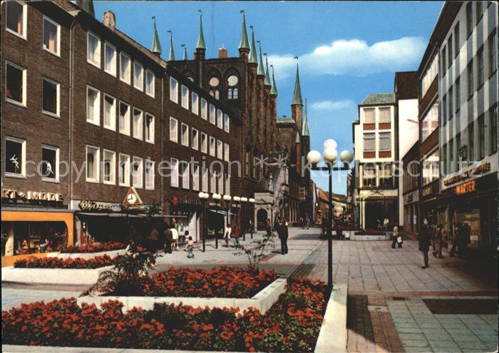 LueBECK CITY Breite Strasse und Rathaus