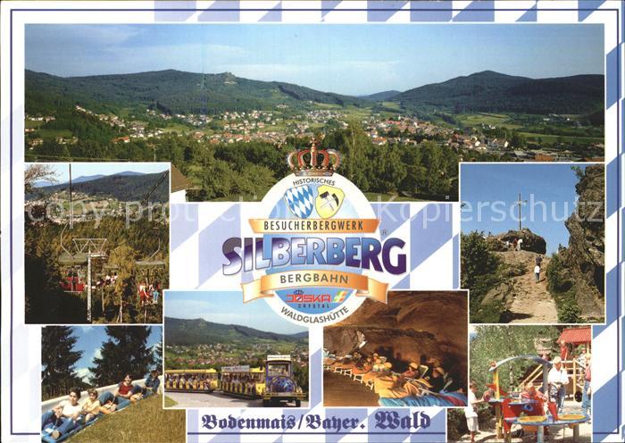 Silberberg Bodenmais Panorama Erlebsnispark Besucherbergwerk Bergbahn Wappen Kro