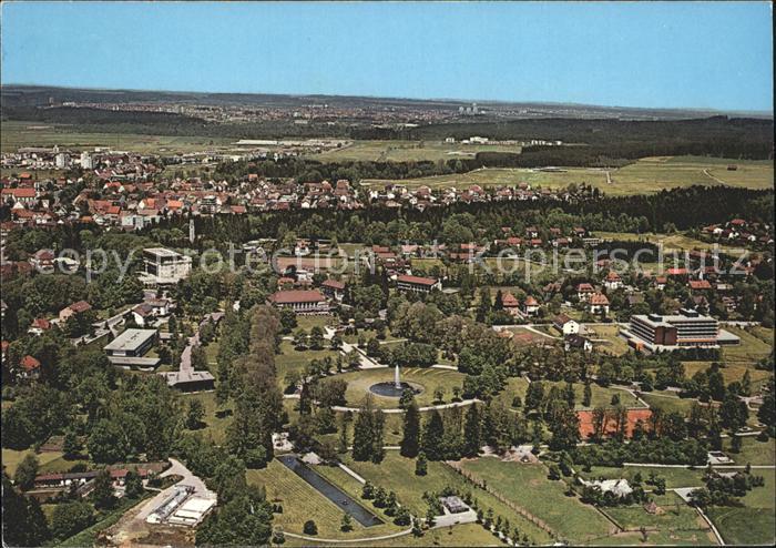 Bad Duerrheim Hoechstgelegenes Solbad Europas Fliegeraufnahme