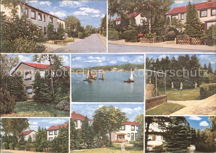 Grossensee Stormarn Kurheim Dr. Grund Segelboot